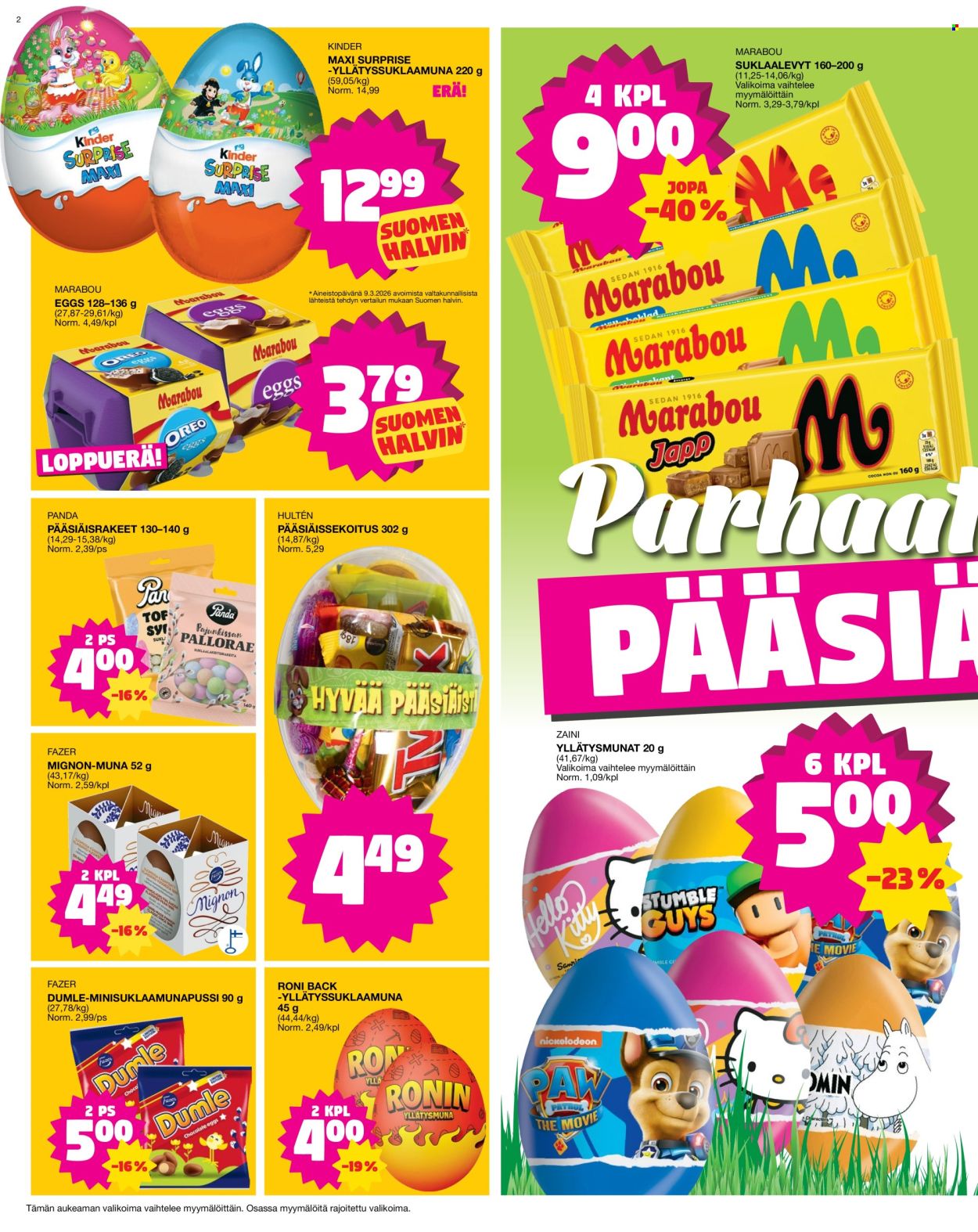 Tokmanni tarjoukset - 23.03.2026 - 29.03.2026. Sivu 2