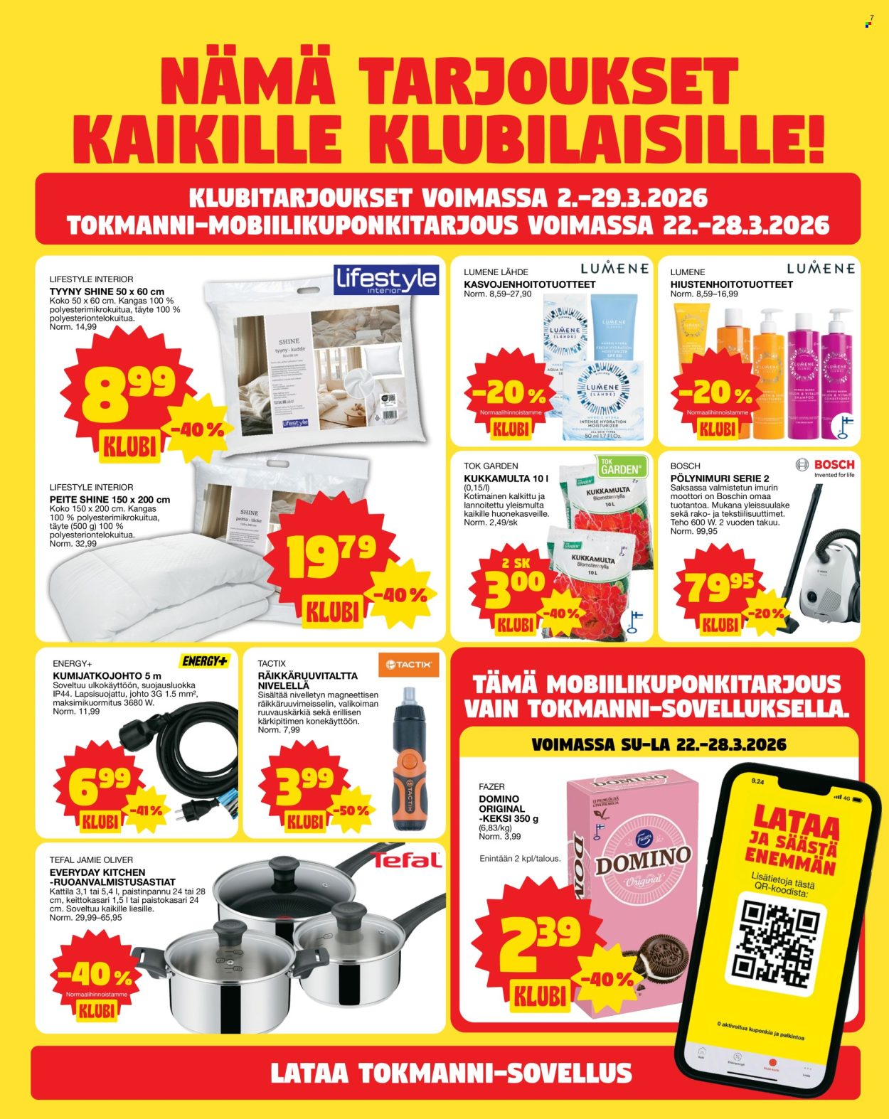 Tokmanni tarjoukset - 23.03.2026 - 29.03.2026. Sivu 7