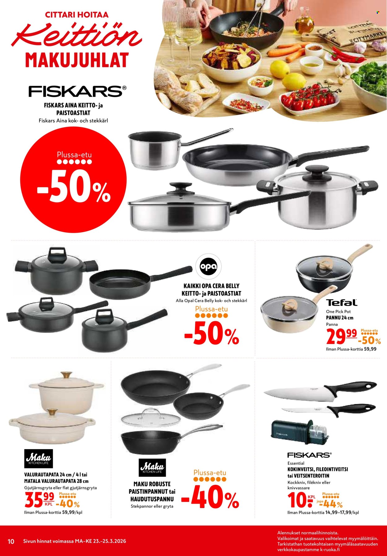 K-citymarket tarjoukset - 23.03.2026 - 25.03.2026. Sivu 10