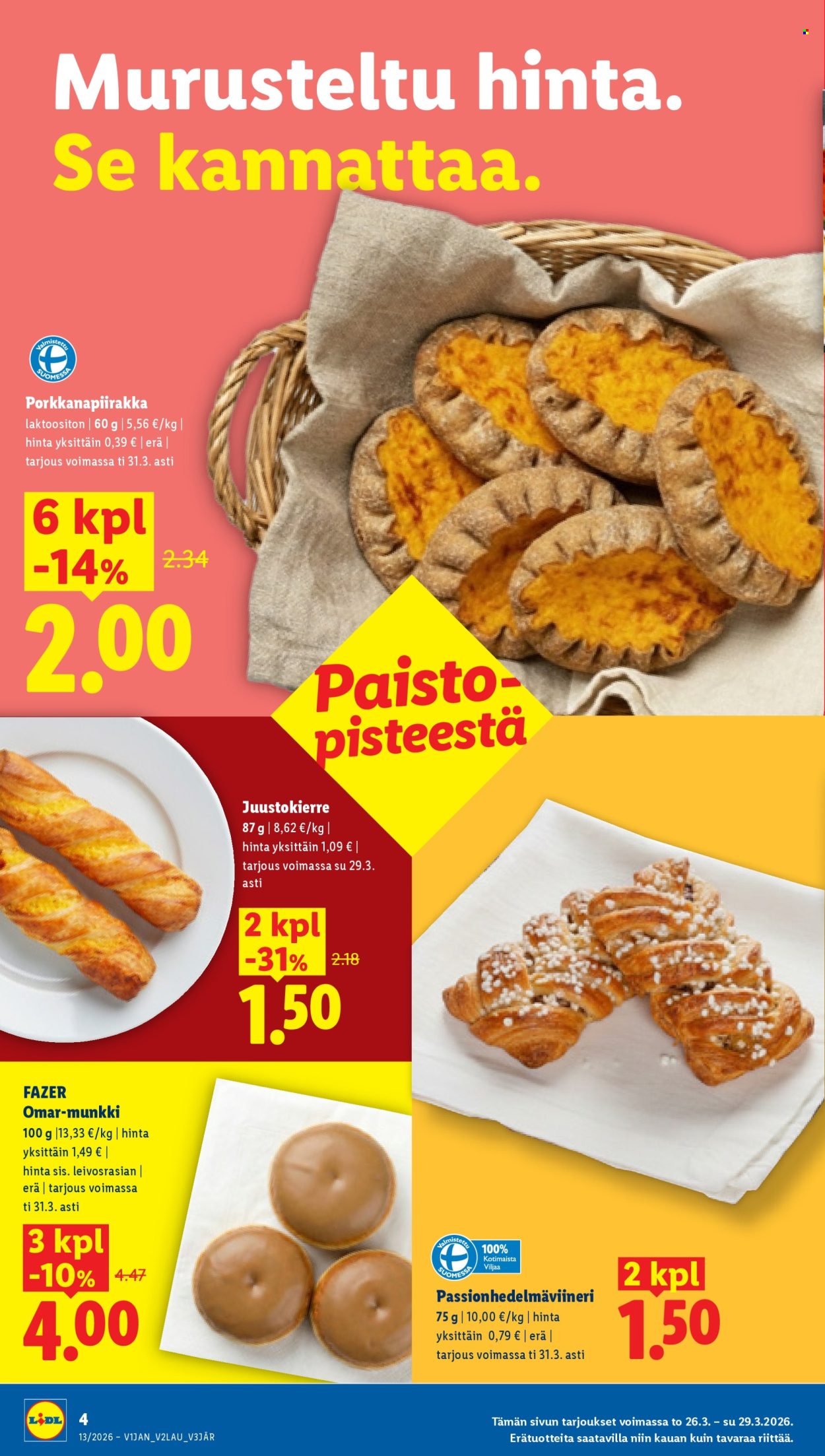 Lidl tarjoukset - 26.03.2026 - 31.03.2026. Sivu 4