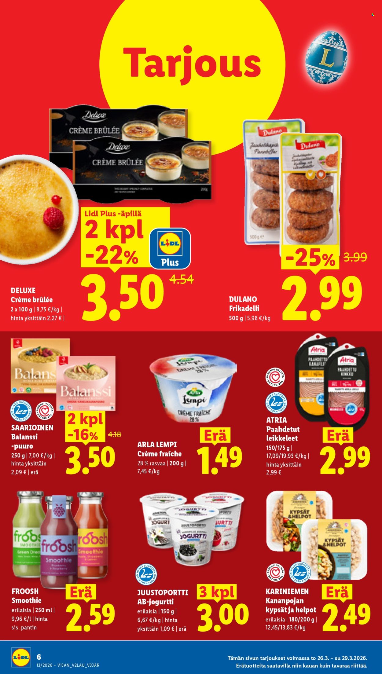 Lidl tarjoukset - 26.03.2026 - 31.03.2026. Sivu 6