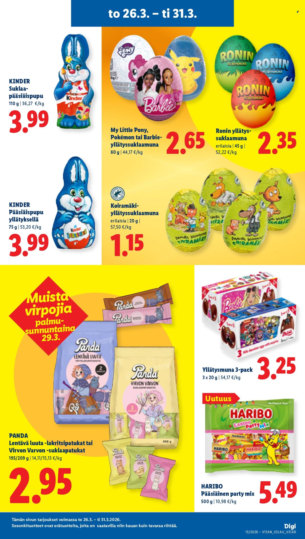 Lidl tarjoukset - 26.03.2026 - 31.03.2026. Sivu 11