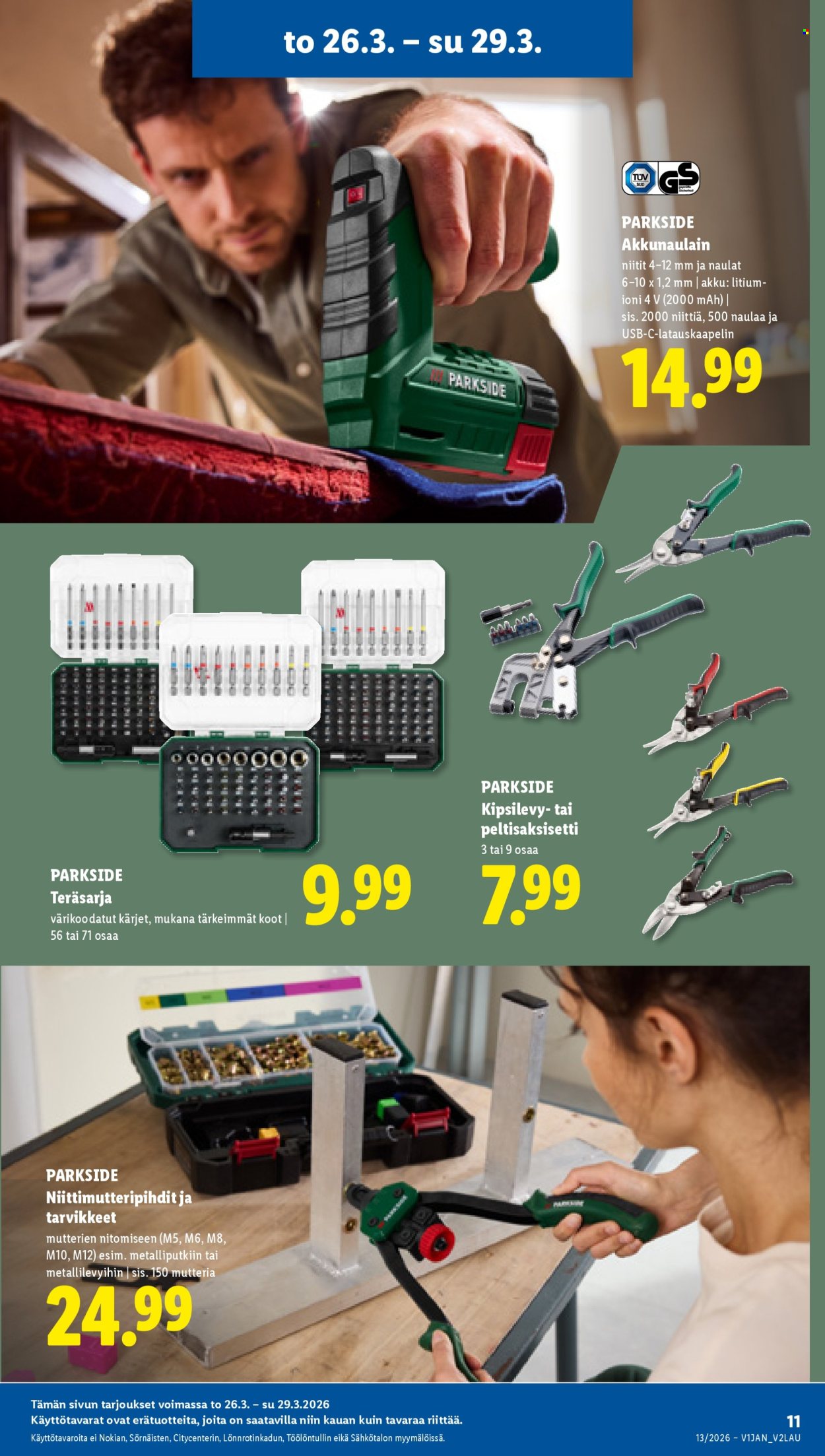Lidl tarjoukset - 26.03.2026 - 31.03.2026. Sivu 15