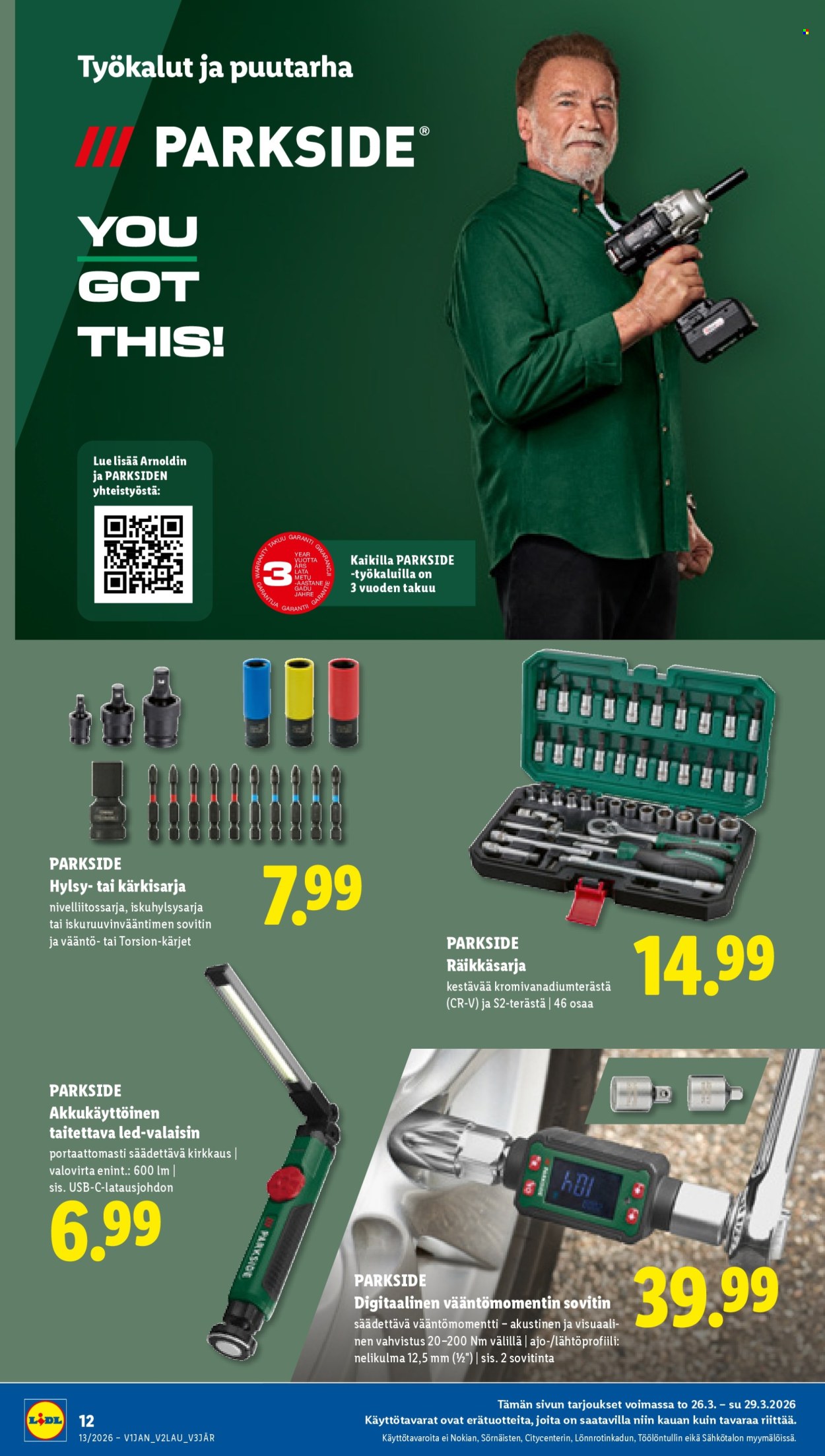 Lidl tarjoukset - 26.03.2026 - 31.03.2026. Sivu 16