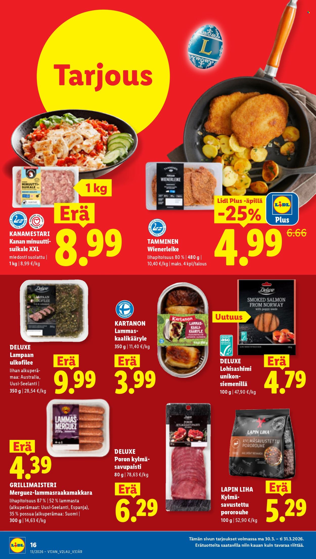Lidl tarjoukset - 26.03.2026 - 31.03.2026. Sivu 22