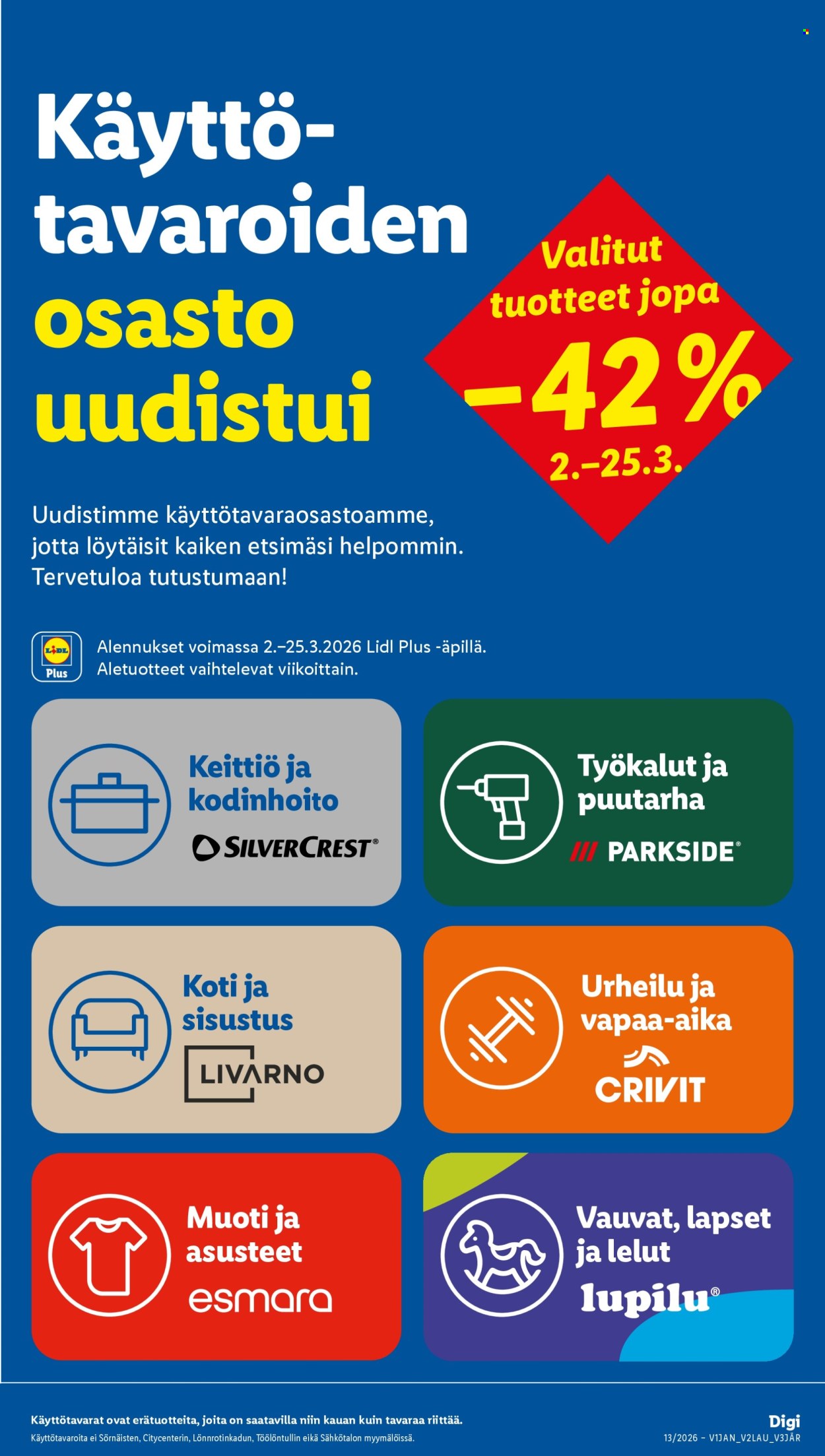 Lidl tarjoukset - 26.03.2026 - 31.03.2026. Sivu 32