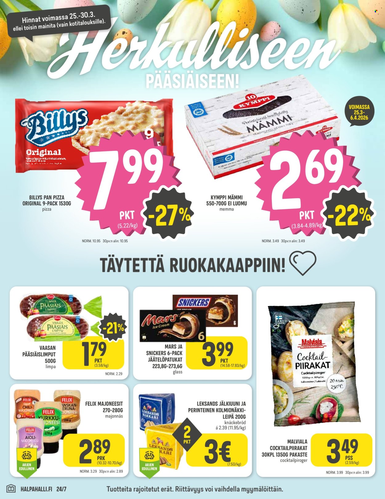 HalpaHalli tarjoukset - 25.03.2026 - 30.03.2026. Sivu 4