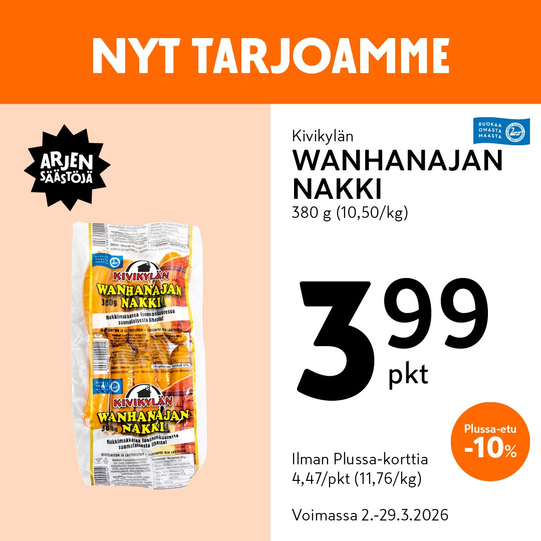 K-market tarjoukset - 02.03.2026 - 29.03.2026. Sivu 2