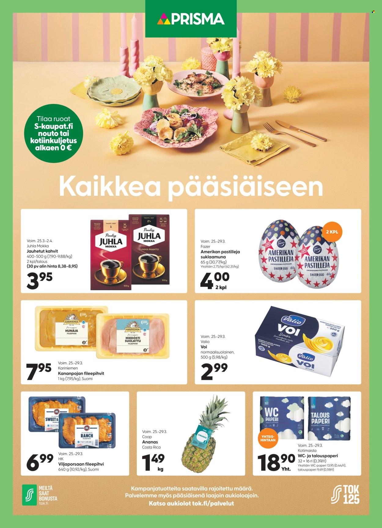 Prisma tarjoukset - 25.03.2026 - 29.03.2026. Sivu 1