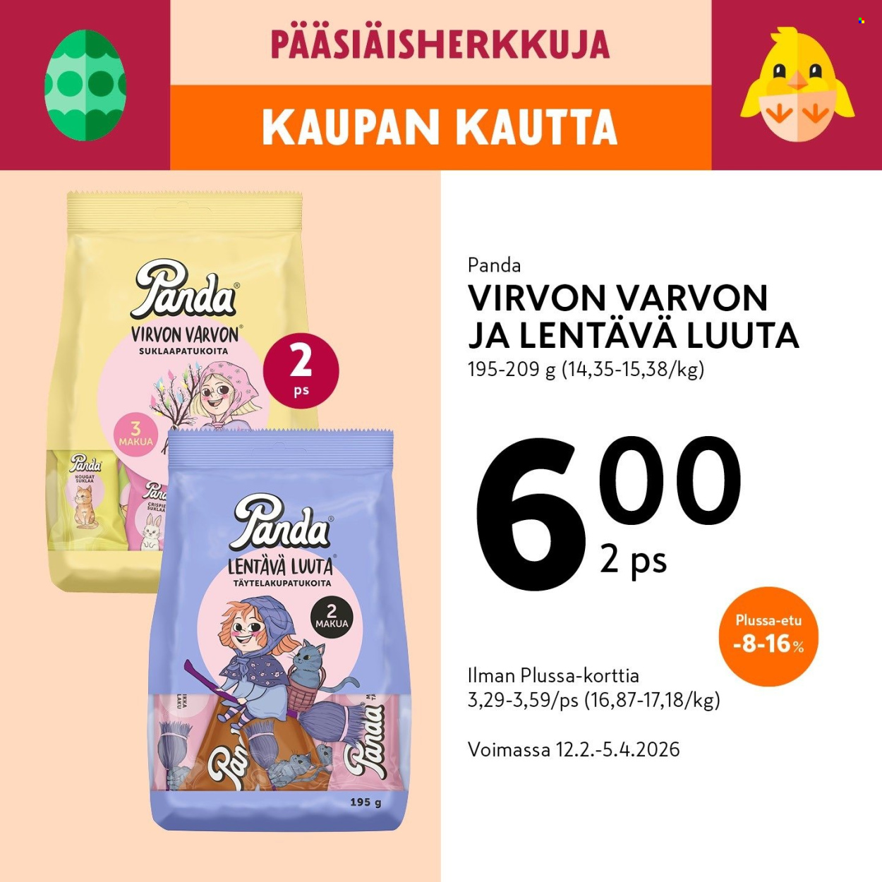 K-market tarjoukset - 12.02.2026 - 05.04.2026. Sivu 2