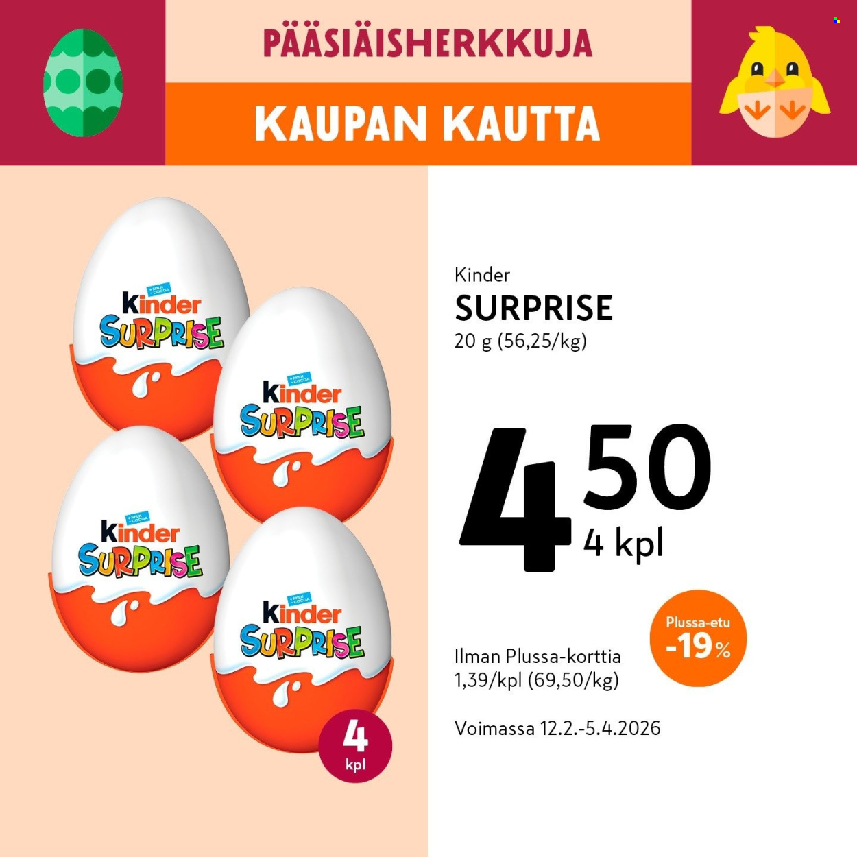 K-market tarjoukset - 12.02.2026 - 05.04.2026. Sivu 4