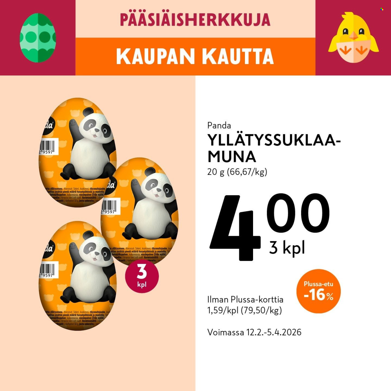 K-market tarjoukset - 12.02.2026 - 05.04.2026. Sivu 7