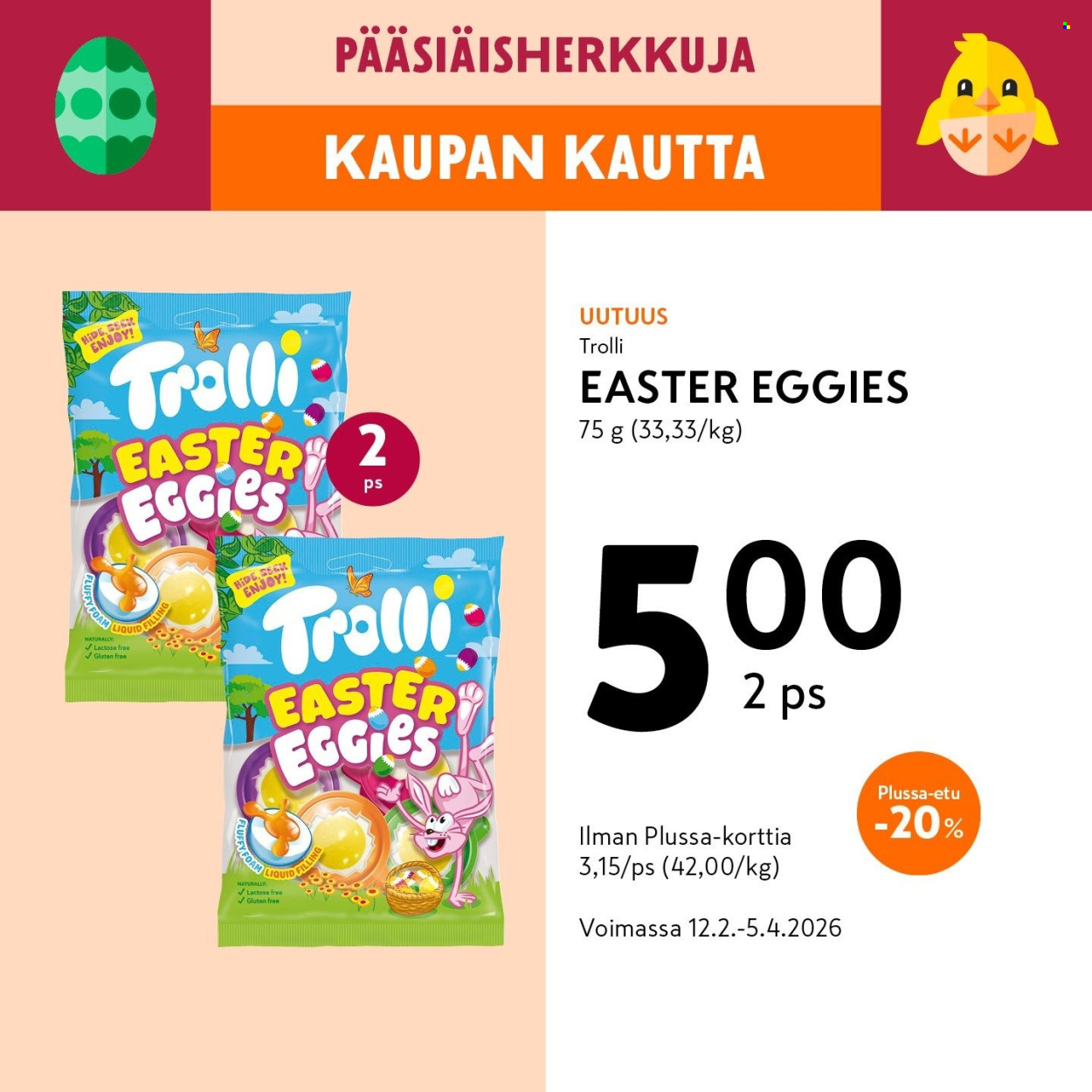 K-market tarjoukset - 12.02.2026 - 05.04.2026. Sivu 8