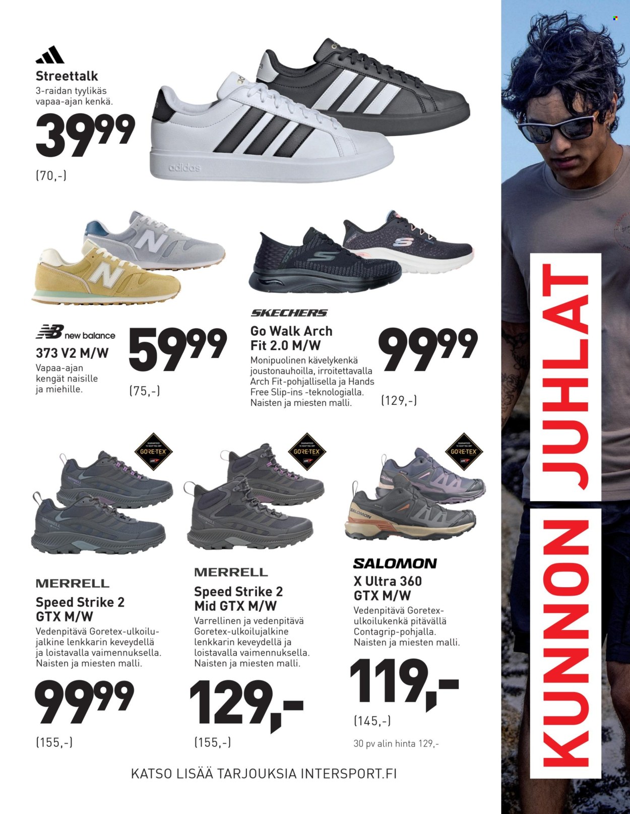 Intersport tarjoukset - 25.03.2026 - 06.04.2026. Sivu 9