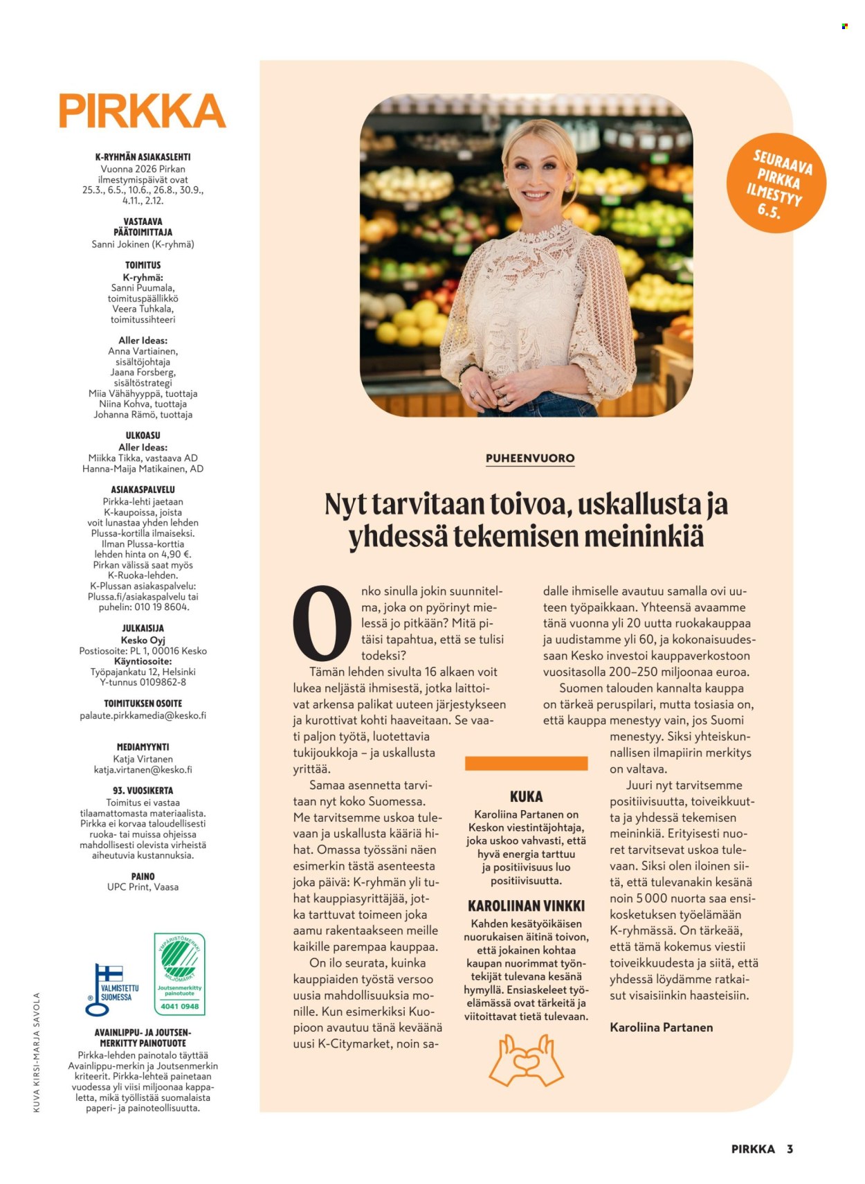 K-market tarjoukset - 25.03.2026 - 05.05.2026. Sivu 3
