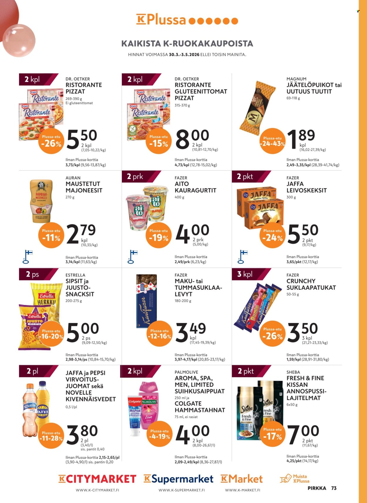 K-market tarjoukset - 25.03.2026 - 05.05.2026. Sivu 73