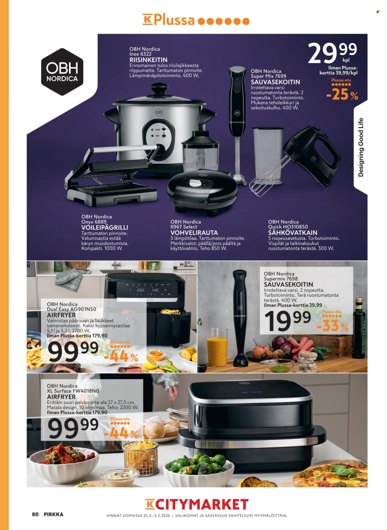 K-market tarjoukset - 25.03.2026 - 05.05.2026. Sivu 80