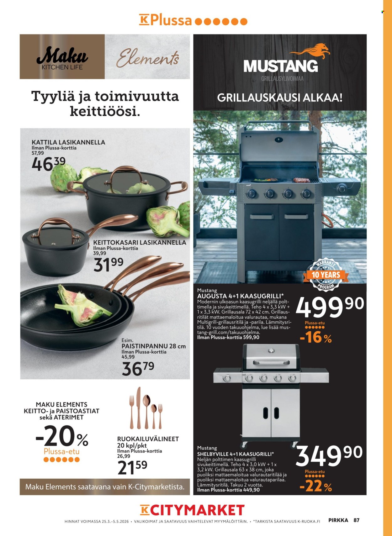 K-market tarjoukset - 25.03.2026 - 05.05.2026. Sivu 87