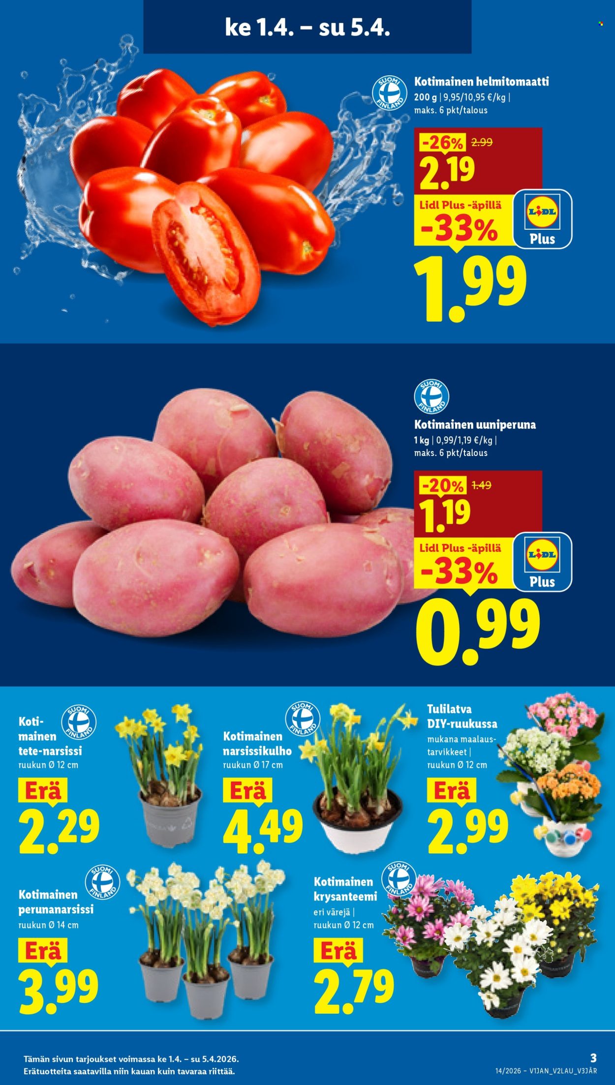 Lidl tarjoukset - 01.04.2026 - 08.04.2026. Sivu 3
