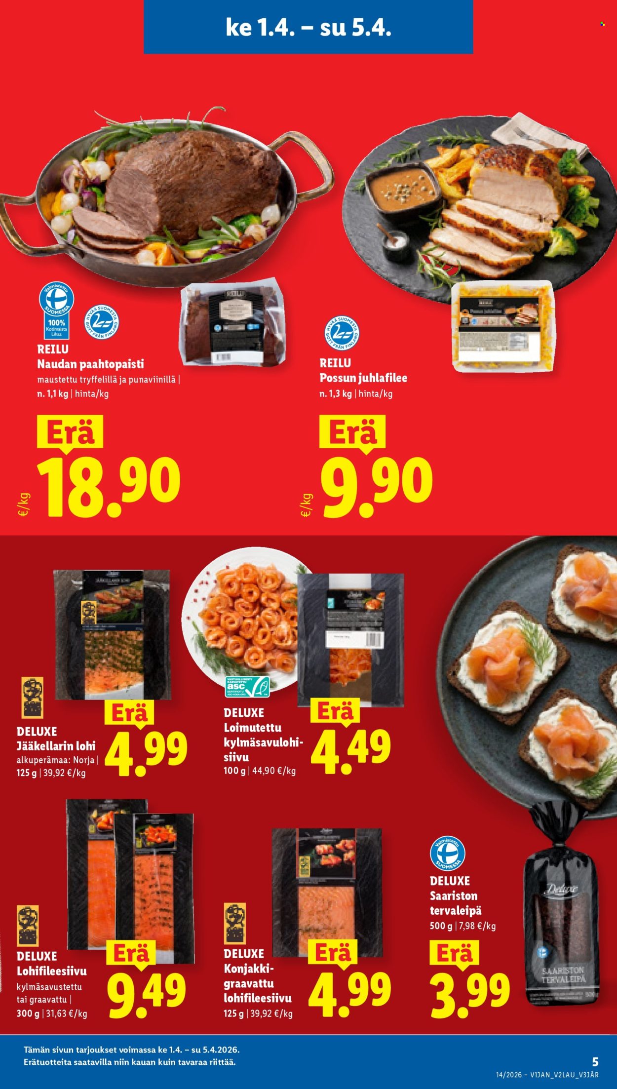 Lidl tarjoukset - 01.04.2026 - 08.04.2026. Sivu 5