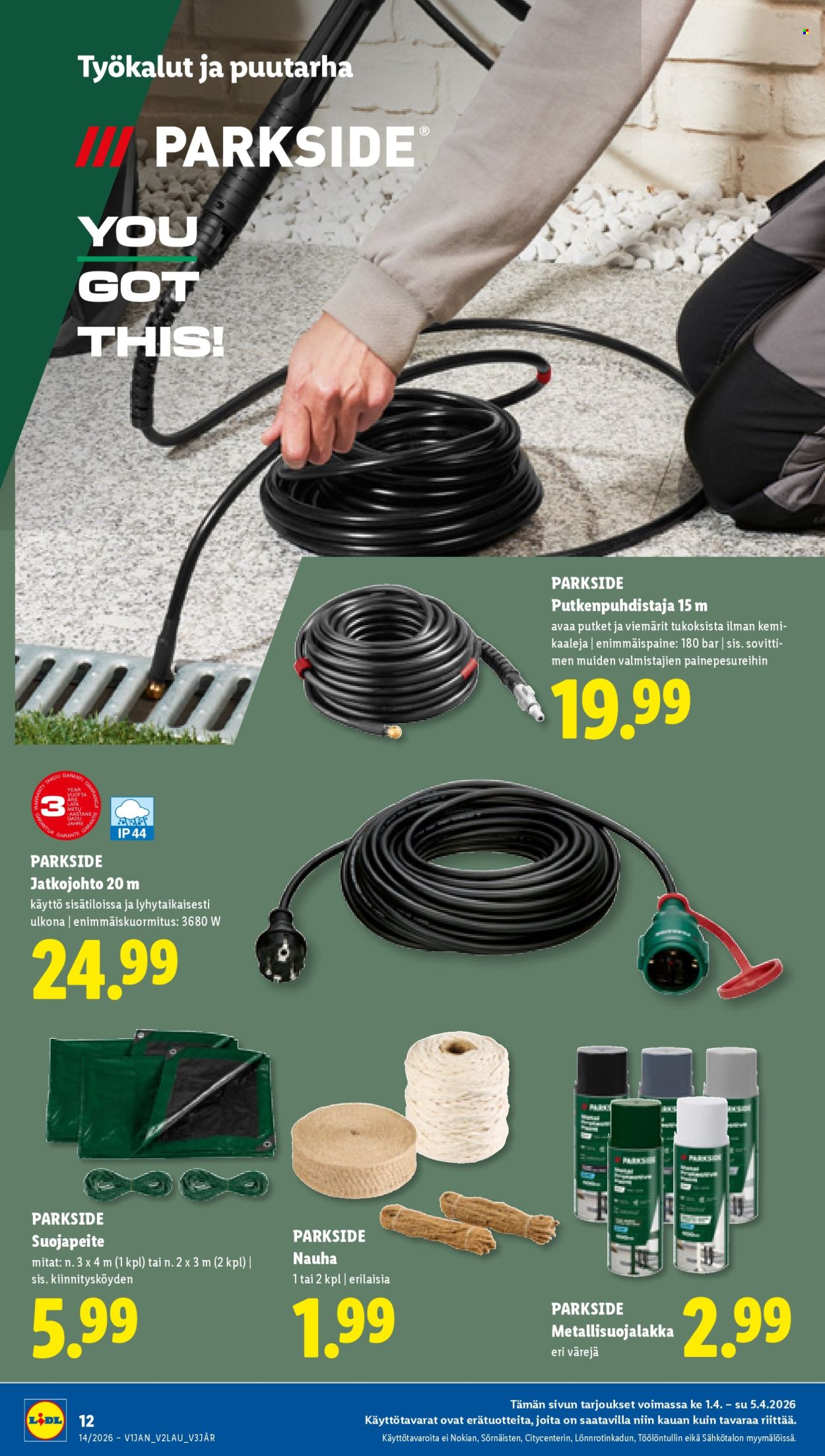 Lidl tarjoukset - 01.04.2026 - 08.04.2026. Sivu 14