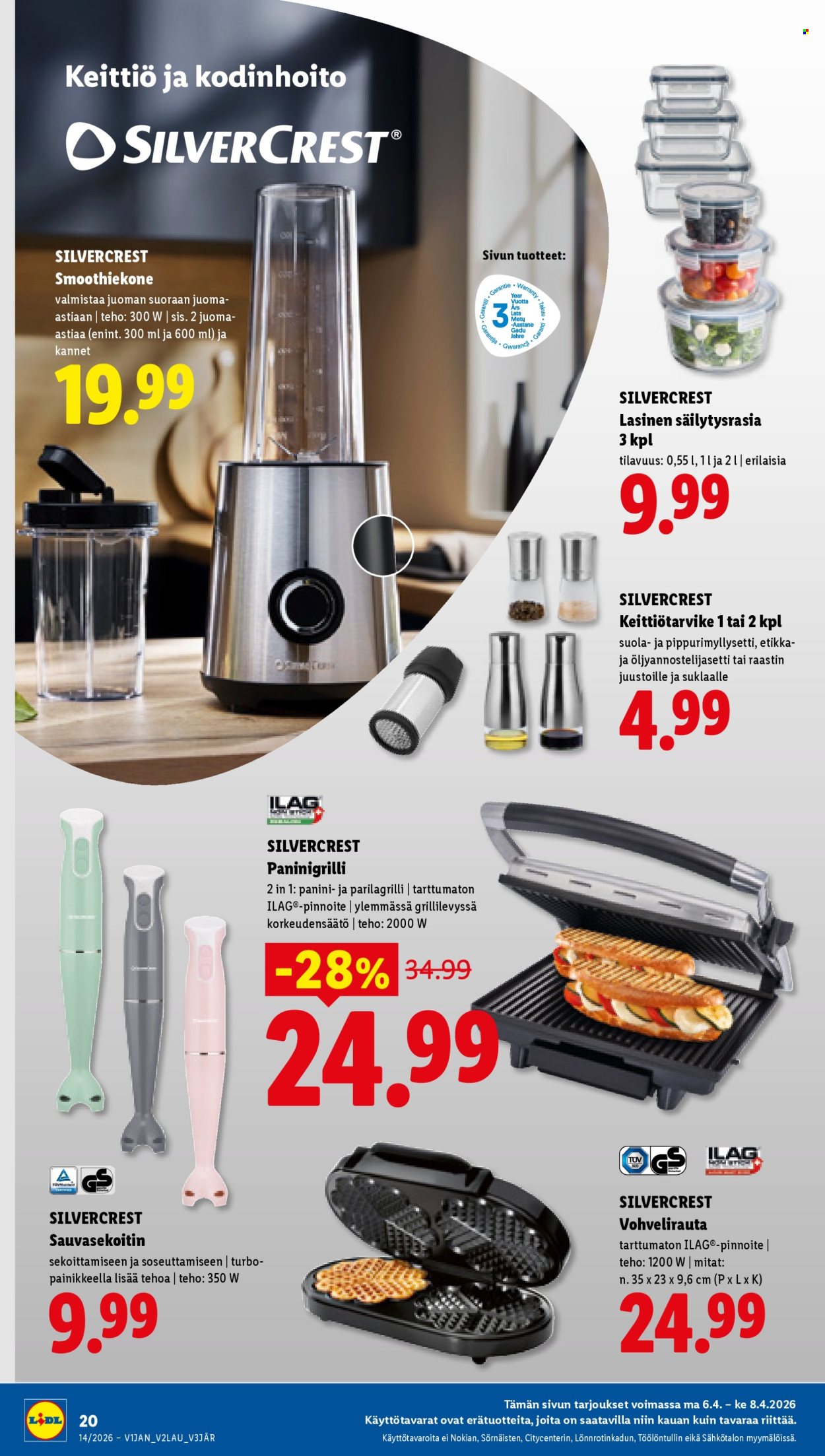 Lidl tarjoukset - 01.04.2026 - 08.04.2026. Sivu 24