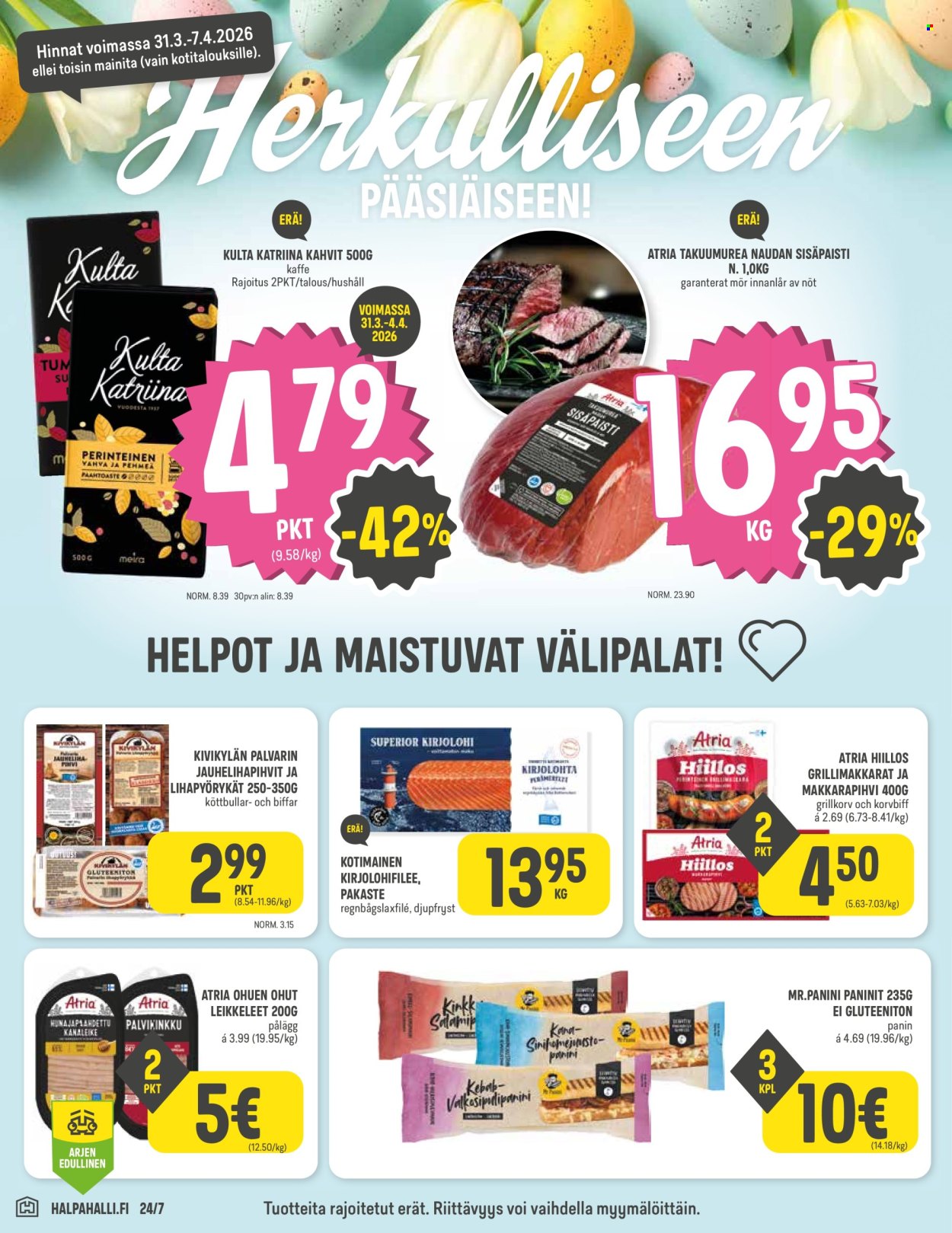HalpaHalli tarjoukset - 31.03.2026 - 07.04.2026. Sivu 2