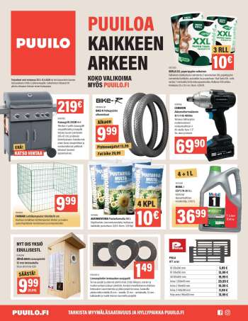 Puuilo tarjoukset  - 30.03.2026 - 12.04.2026.