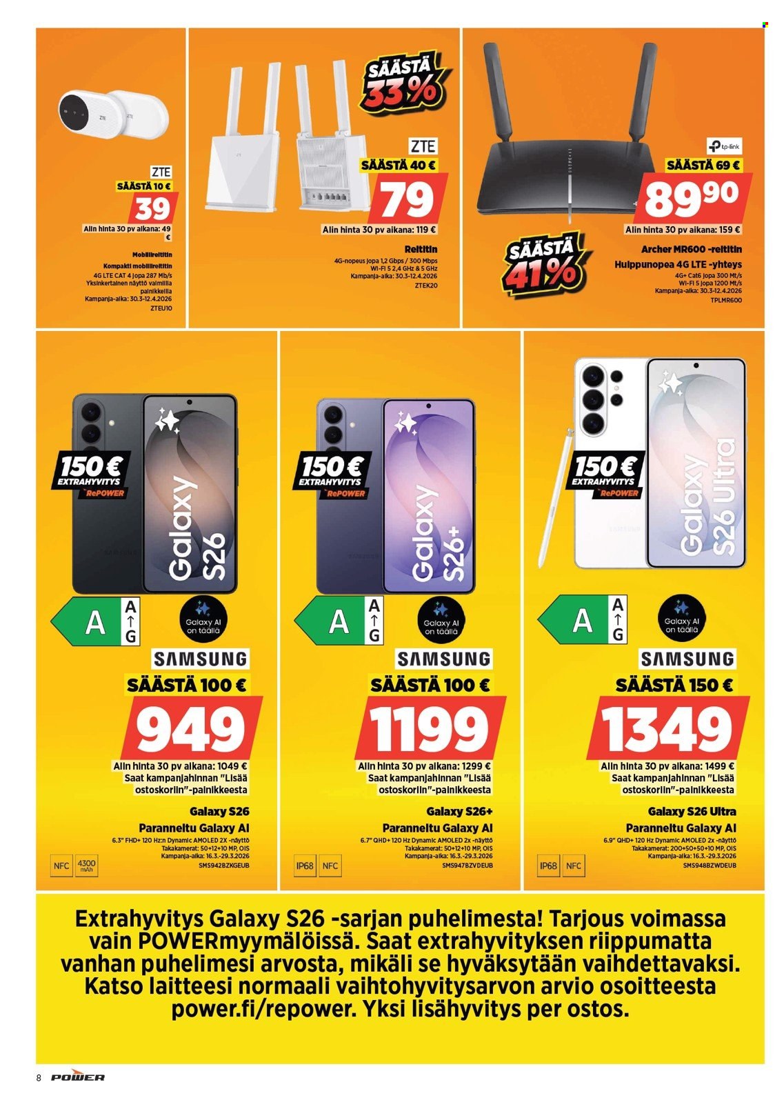 Power tarjoukset. Sivu 8