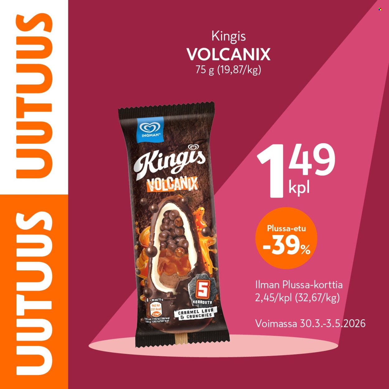 K-market tarjoukset - 30.03.2026 - 03.05.2026. Sivu 9