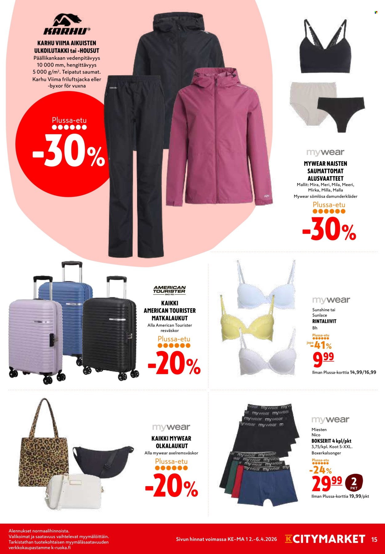 K-citymarket tarjoukset - 01.04.2026 - 06.04.2026. Sivu 15