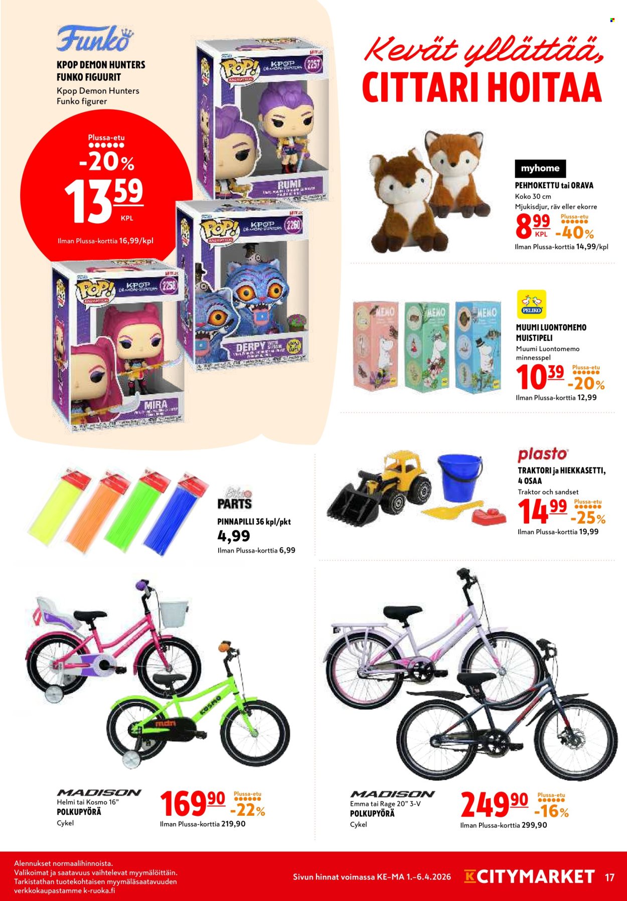 K-citymarket tarjoukset - 01.04.2026 - 06.04.2026. Sivu 17