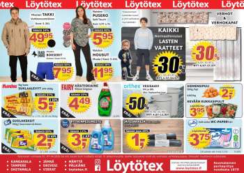 Löytötex tarjoukset  - 01.04.2026 - 07.04.2026.