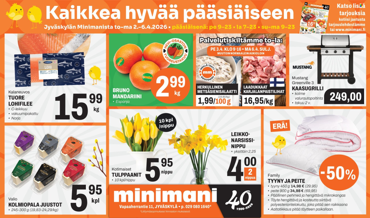 Minimani tarjoukset - 02.04.2026 - 06.04.2026. Sivu 1