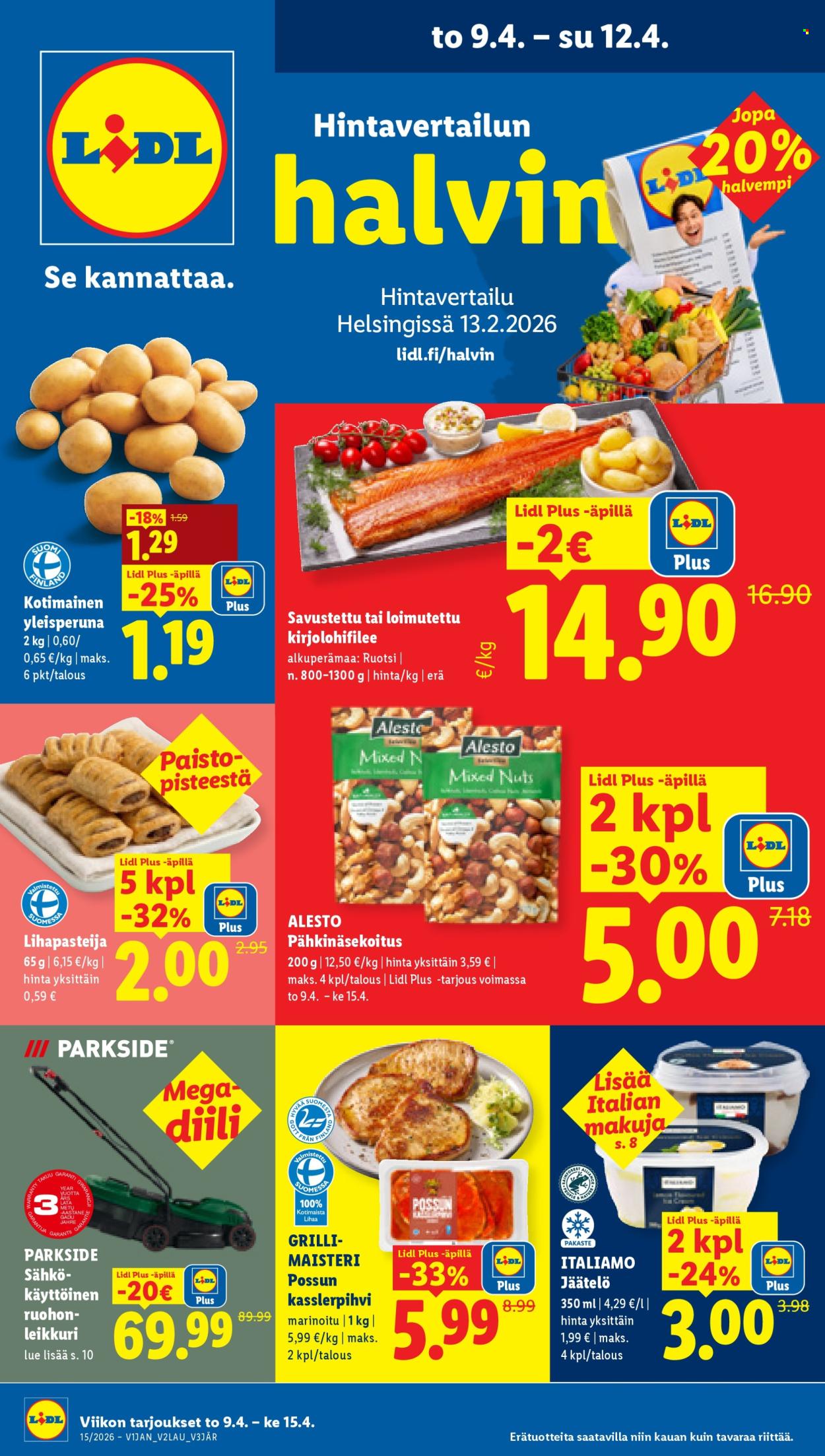 Lidl tarjoukset - 09.04.2026 - 15.04.2026. Sivu 1