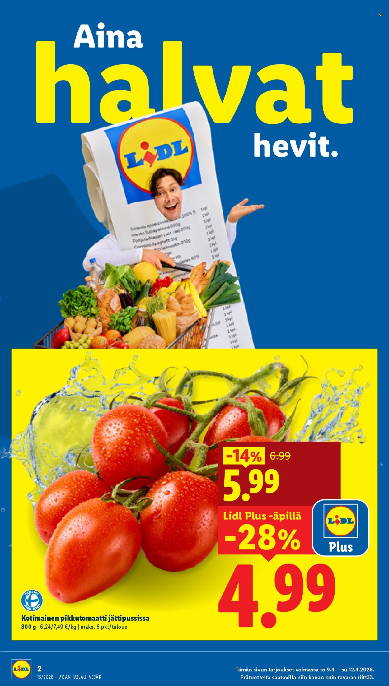 Lidl tarjoukset - 09.04.2026 - 15.04.2026. Sivu 2
