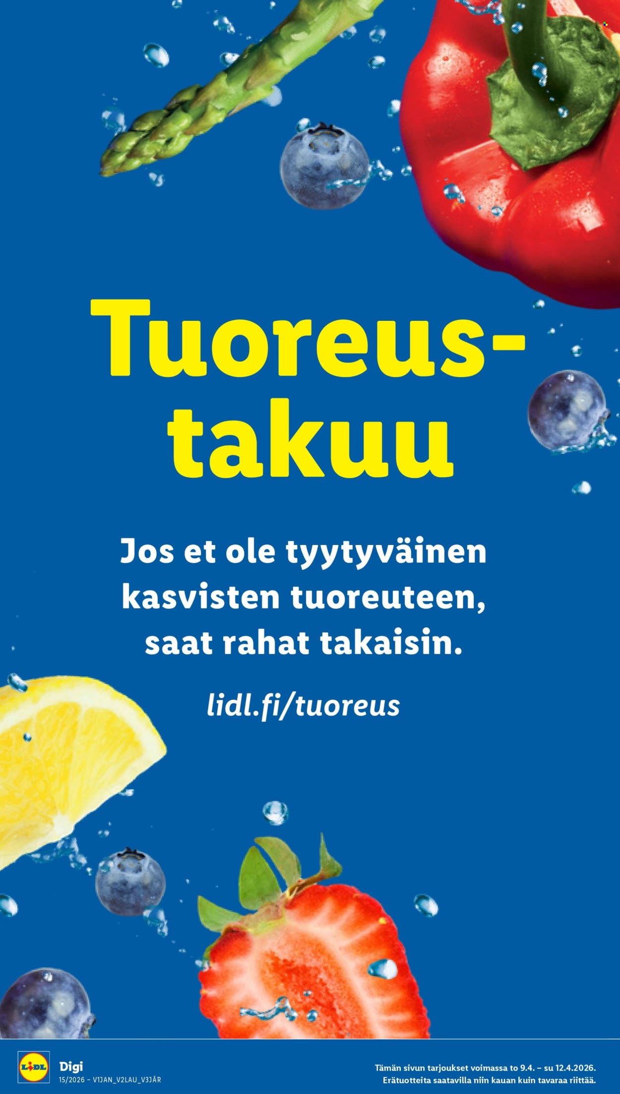 Lidl tarjoukset - 09.04.2026 - 15.04.2026. Sivu 12