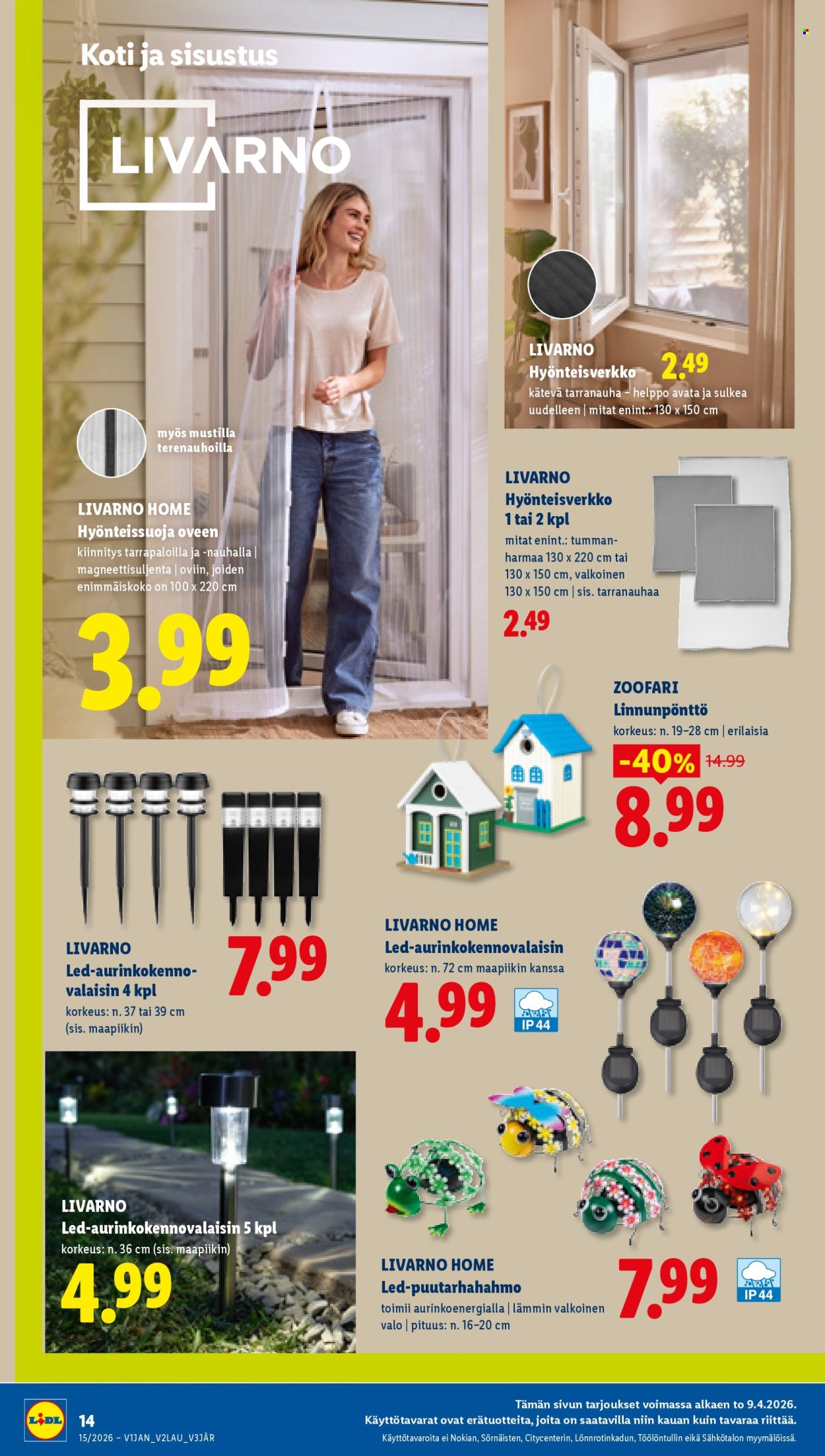 Lidl tarjoukset - 09.04.2026 - 15.04.2026. Sivu 20