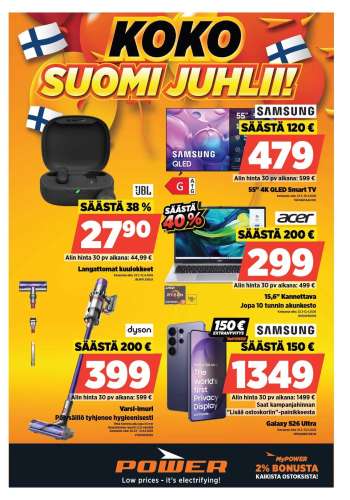 Power tarjoukset .