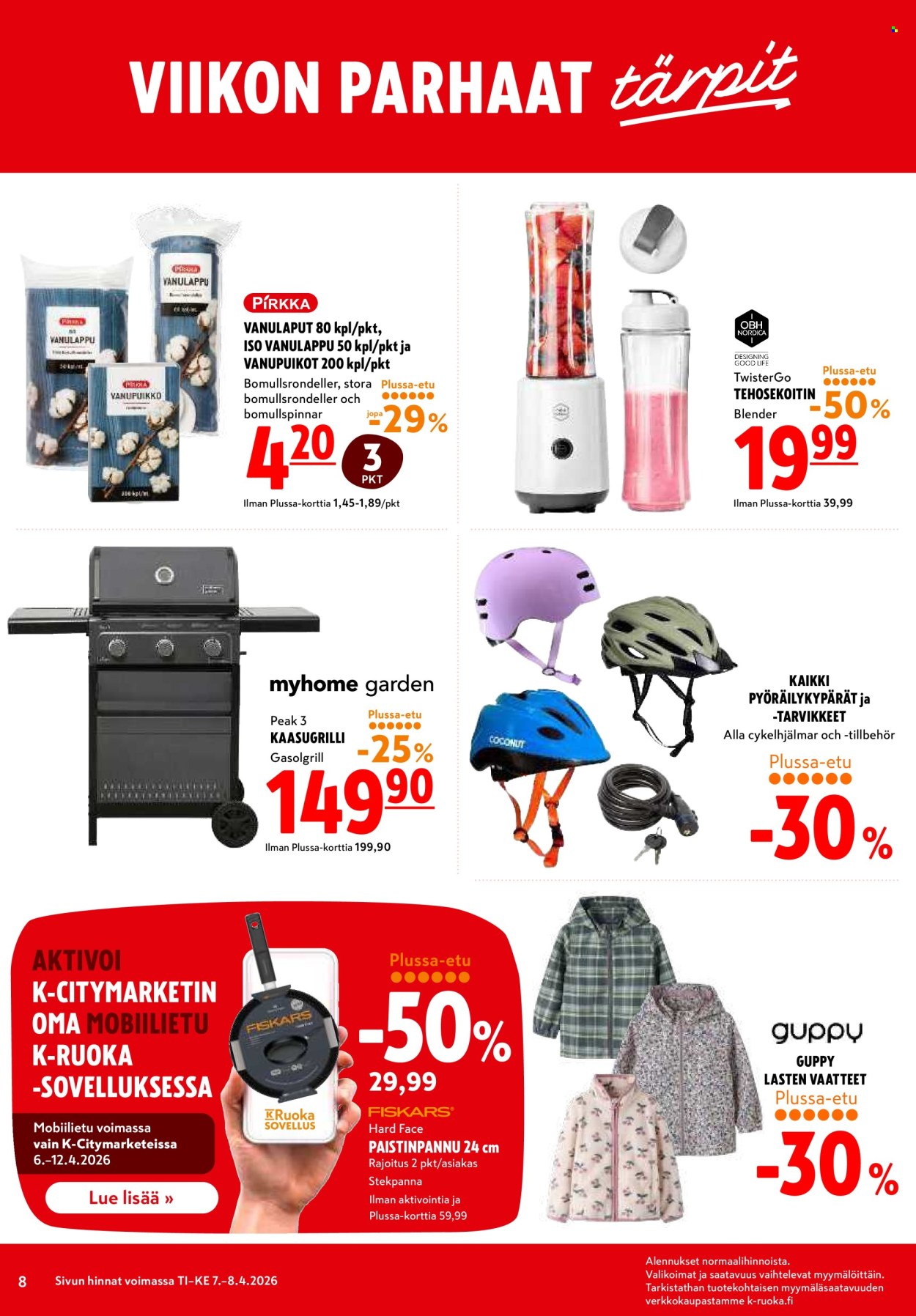 K-citymarket tarjoukset - 07.04.2026 - 08.04.2026. Sivu 8