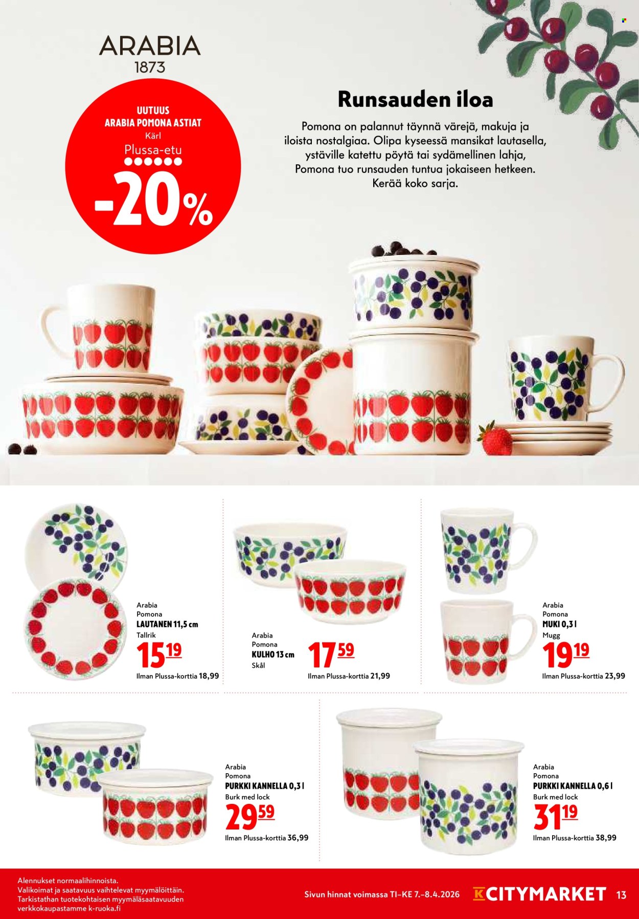 K-citymarket tarjoukset - 07.04.2026 - 08.04.2026. Sivu 13
