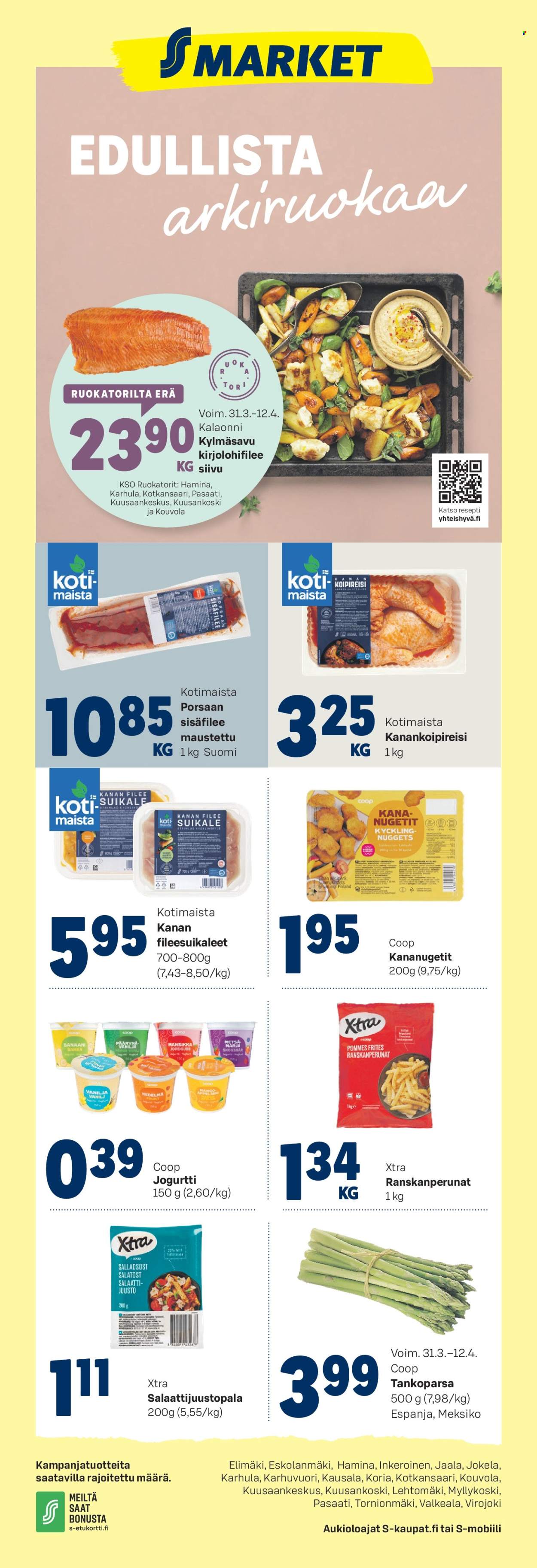 S-market tarjoukset - 08.04.2026 - 12.04.2026. Sivu 1