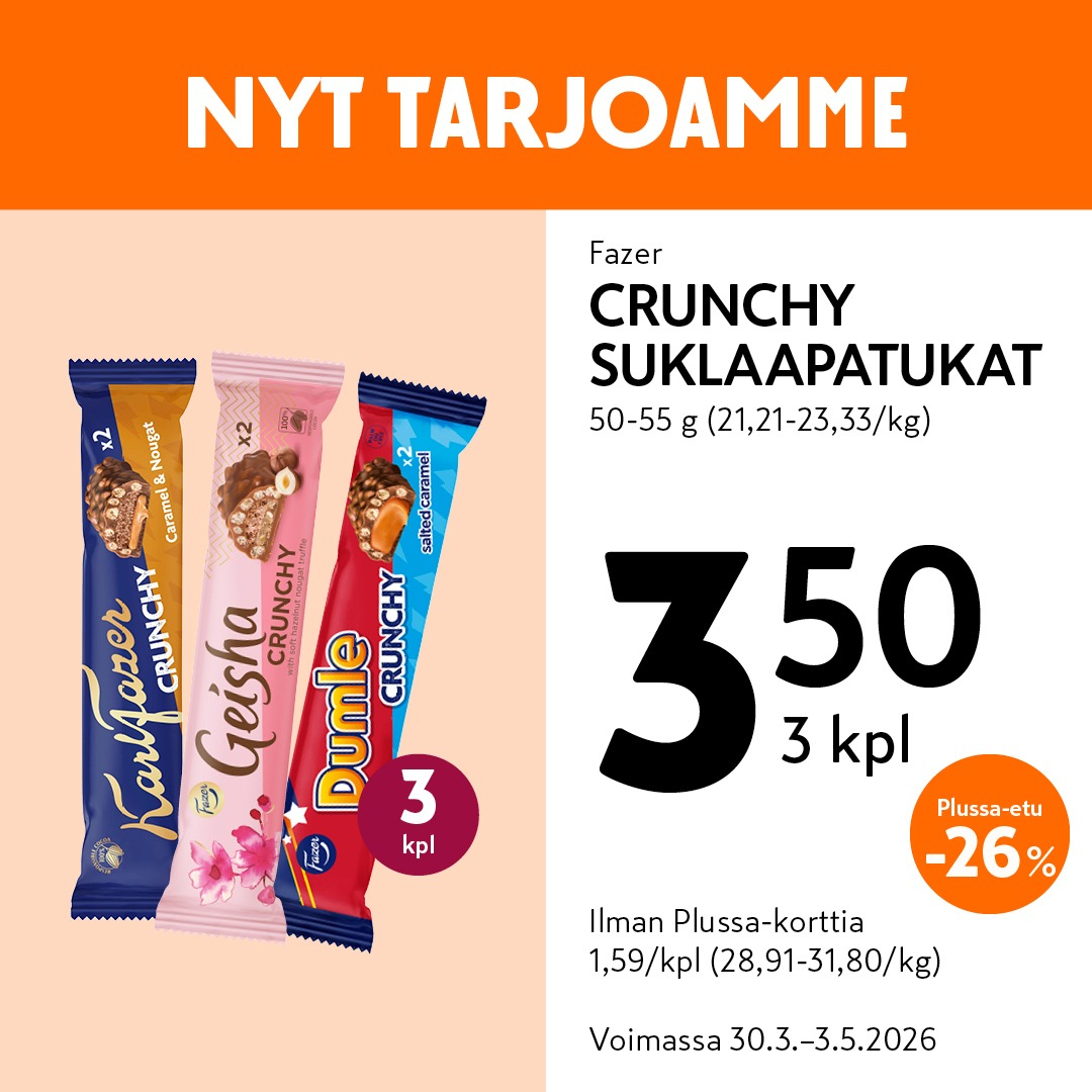 K-market tarjoukset - 30.03.2026 - 03.05.2026. Sivu 4