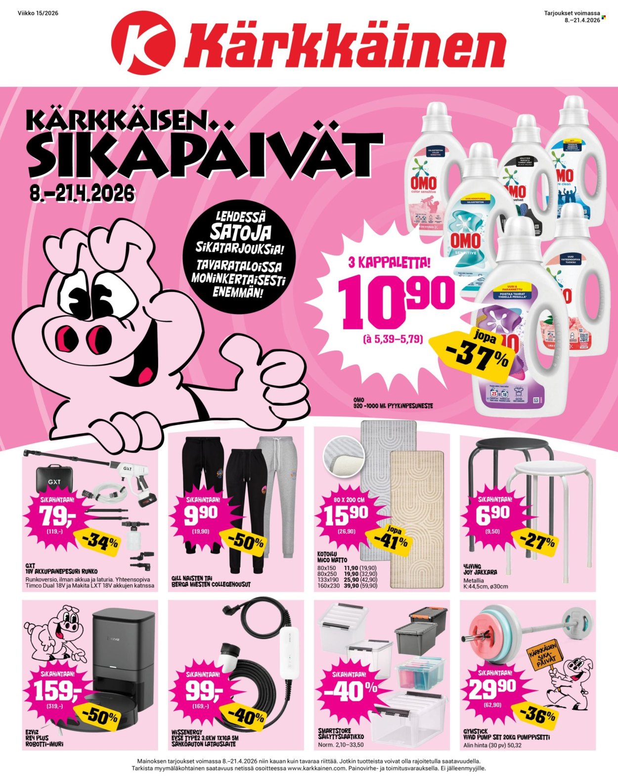 Kärkkäinen tarjoukset - 08.04.2026 - 21.04.2026. Sivu 1