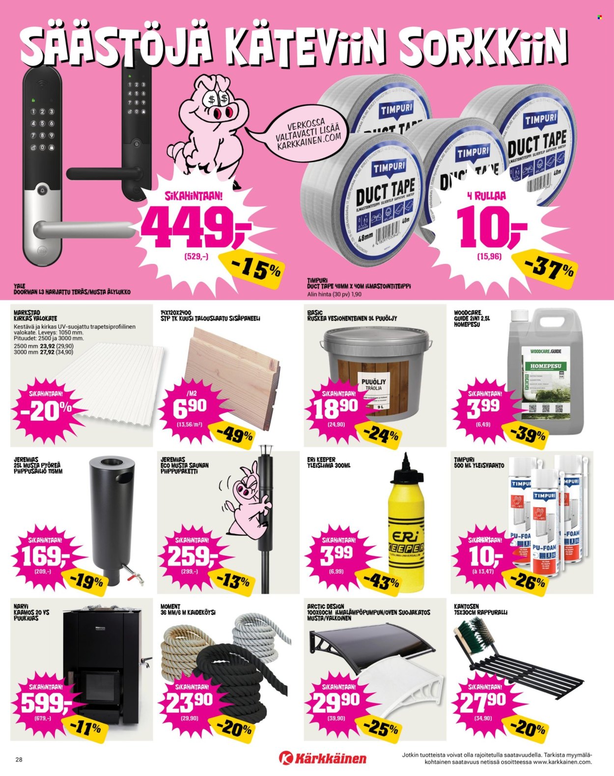 Kärkkäinen tarjoukset - 08.04.2026 - 21.04.2026. Sivu 28