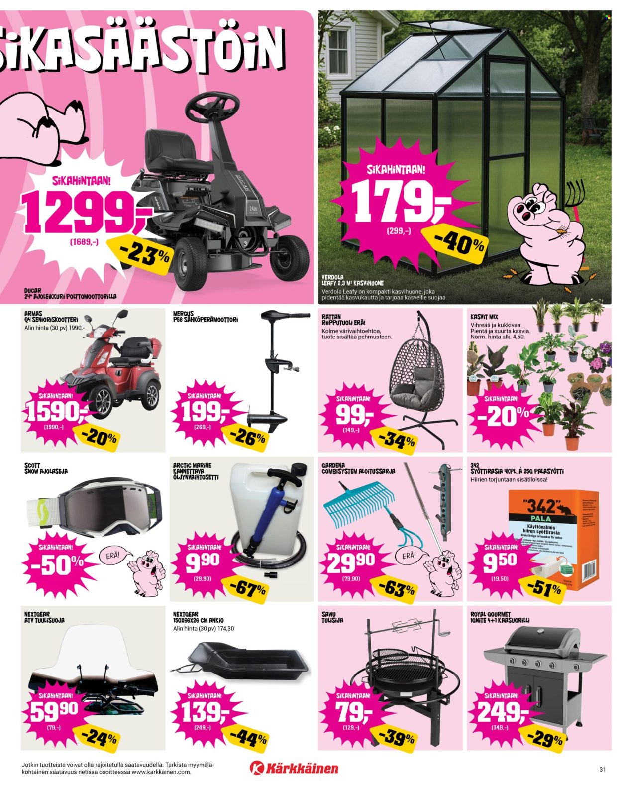 Kärkkäinen tarjoukset - 08.04.2026 - 21.04.2026. Sivu 31