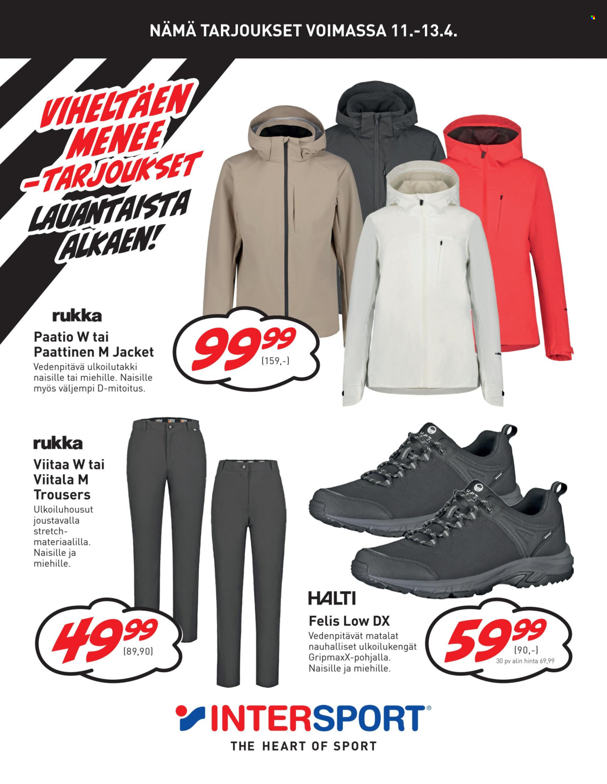 Intersport tarjoukset - 08.04.2026 - 13.04.2026. Sivu 14