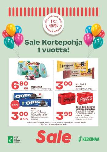 Sale tarjoukset  - 10.04.2026 - 12.04.2026.