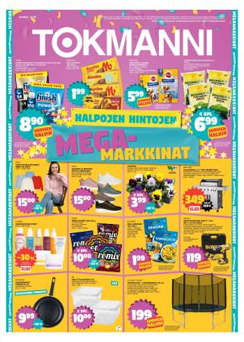 Tokmanni tarjoukset  - 13.04.2026 - 19.04.2026.
