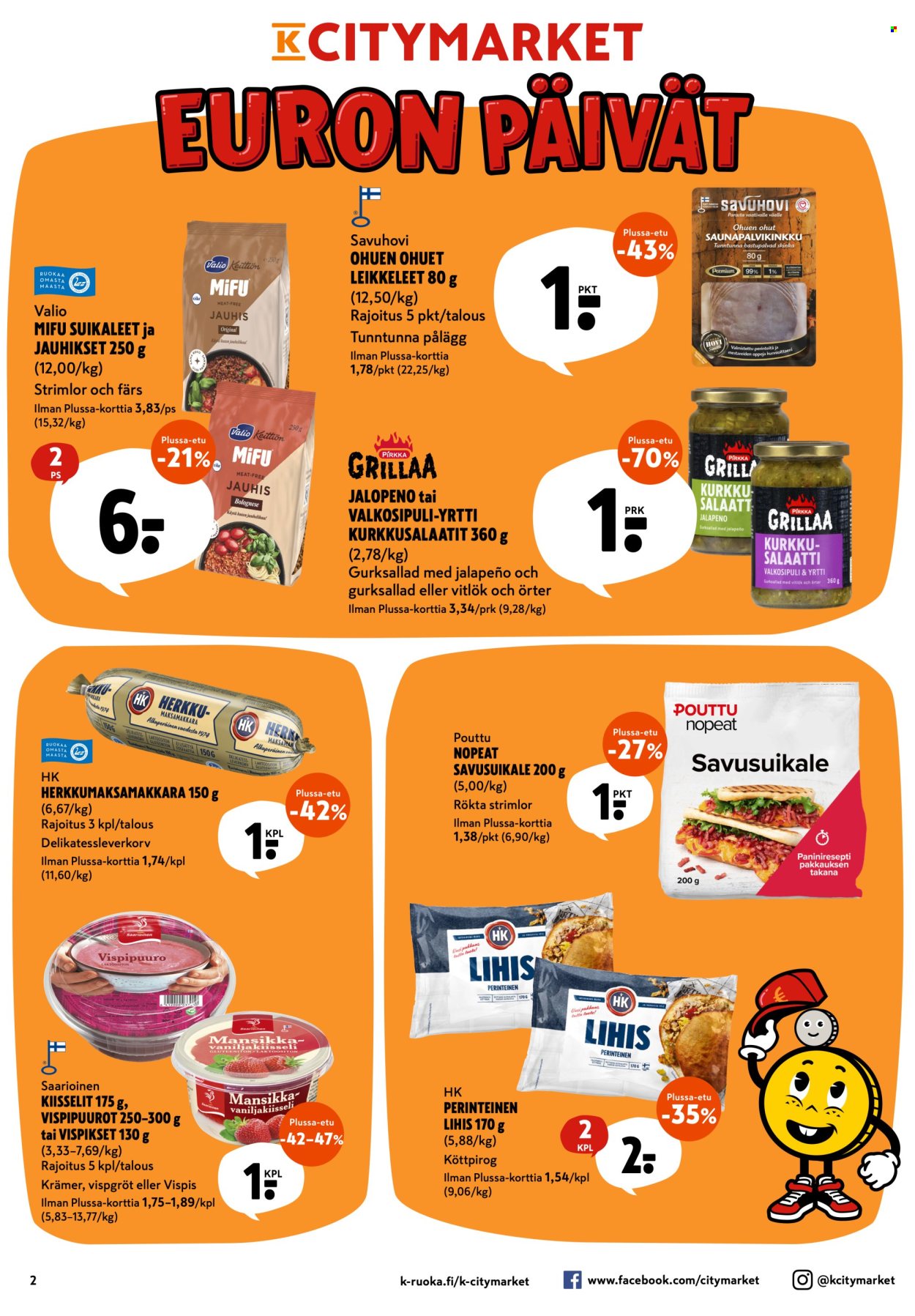 K-citymarket tarjoukset - 13.04.2026 - 15.04.2026. Sivu 2